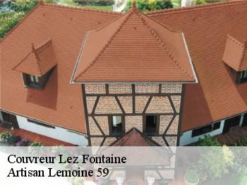 Couvreur  lez-fontaine-59740 Toiture Lemoine