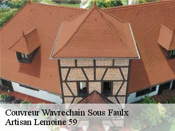 Couvreur  wavrechain-sous-faulx-59111 Artisan Lemoine 59