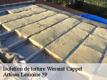 Isolation de toiture wesaint-cappel-59380 Artisan Lemoine 59