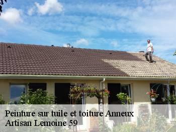 Peinture sur tuile et toiture  anneux-59400 Artisan Lemoine 59