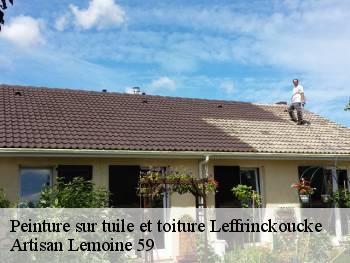 Peinture sur tuile et toiture  leffrinckoucke-59495 Artisan Lemoine 59