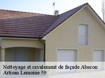 Nettoyage et ravalement de façade  abscon-59215 Artisan Lemoine 59