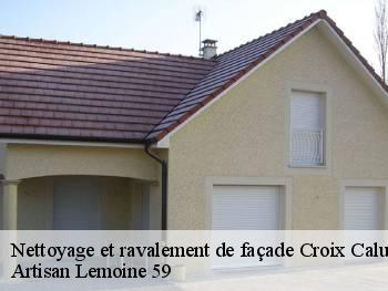 Nettoyage et ravalement de façade croix-caluyau-59222 Artisan Lemoine 59