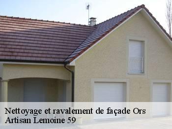 Nettoyage et ravalement de façade  ors-59360 Artisan Lemoine 59